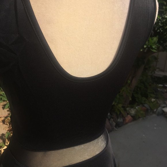 Little black dress mesh panels - Picture 6 of 9